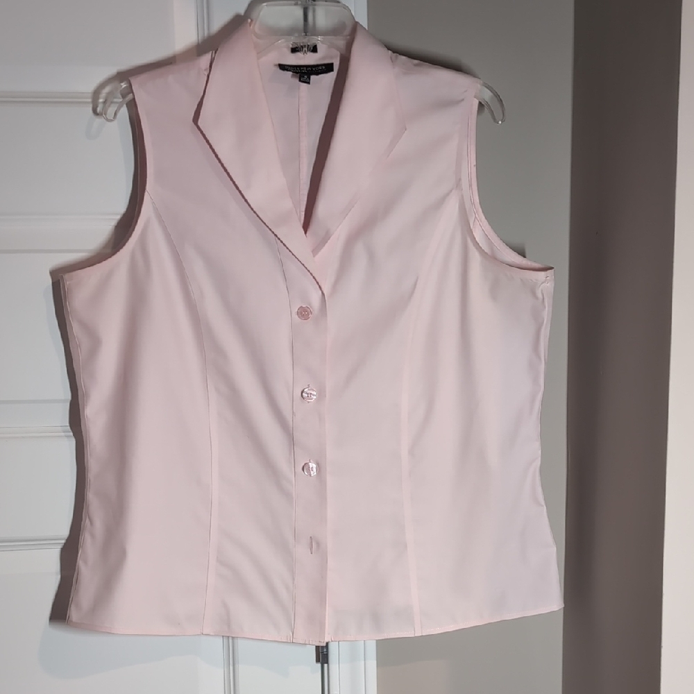 Jones New York Soft Pink Blouse